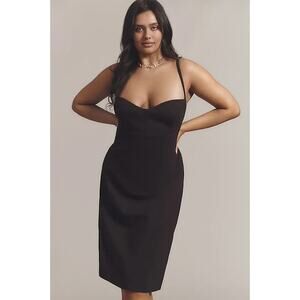 Maeve Anthropologie Sleeveless Corset Slim Knee-Length Dress NWT Size XL